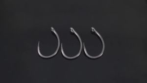 Hirisi X911 150Pcs Micro Barbed PTFE Coated High Carbon Steel Fish Hook With Eye Carp Fishing Accessories