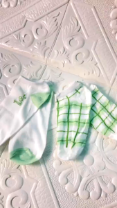 EFKS109 Kaos Kaki Wanita Pendek Semata Kaki Kaos Kaki Putih Hijau