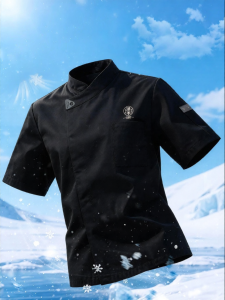 FAYILANG | Custom Ice Silk Short Sleeve Chef Uniform