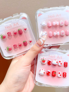 Cute Waterproof Odorless Short Kids Nails Stickers