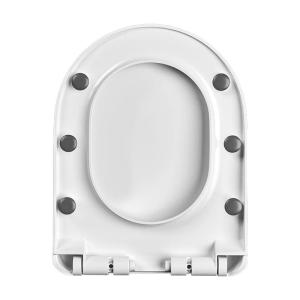 SUNINLIFE | Thickened Soft Touch Slow Closing Universal UV Shape Toilet Seat Cover