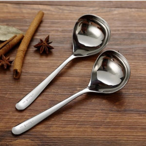 304 Stainless Steel Round Soup Spoons Stainless Steel Premium SpoonsDishwasher Safe