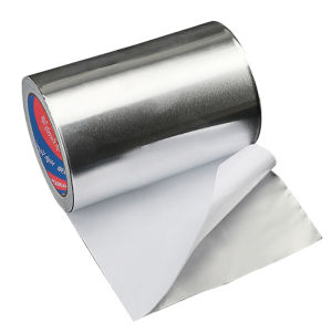 Thickened Aluminum Foil Tape High Temperature Resistant for Kitchen Smoke Exhaust Pipe Water Pipe Sealing Prevent Leakage