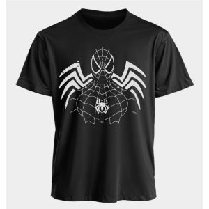 Áo Thun Marvel Dáng Rộng Phong Cách Harajuku Tay Ngắn Dành Cho Nam Và Nữ Họa Tiết Người Nhện Thời Trang Mùa Hè Xuân Thu