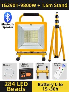 Ultra-bright Portable Rechargeable Outdoor Lighting Lamp with Stand