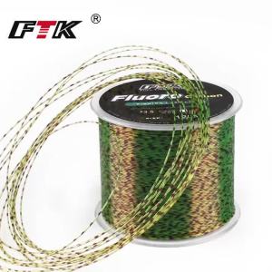 Dây Câu Cá Chép 3D Tàng Hình FTK 120m Nylon Siêu Bền Monofilament Fluorocarbon Nhật Bản Dùng Cho Câu Biển Sông Hồ