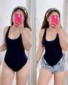 sando bodysuit knitted women's knitted body suit One piece bodysuit fits small to semi large. 