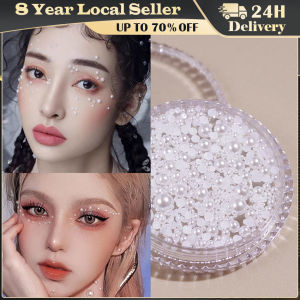 Eye Glitter Face Flower Butterfly Decoration for Makeup Crystal Pearls Rhinestone Kit for Birthday Party Face Decor DIY Nail Art Eye-Makeup-230710
