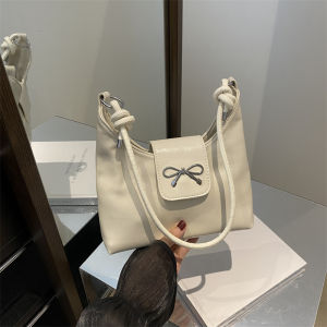 Korean Style Butterfly Knot Crossbody Bag Womens Fashionable Handbag Underarm Versatile Single Shoulder Satchel 2024 New Design