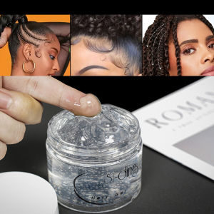 เจลแว็กซ์จัดแต่งทรงผมแว็กซ์จัดแต่งทรงผมยึดเกาะเส้นผมแข็งแรงสำหรับผมเปียผมล็อค&จัดแต่งทรงผมแว็กซ์จัดแต่งทรงผมติดทนนานไม่เหนียวเหนอะหนะสำหรับการแสดงบนเวที