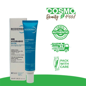 Bioderma Hydrabio Rich Moisturizing Water Cream 72H 40ml