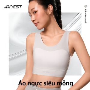 Áo ngực thể thao JANEST không dây không đường may thoáng khí thoải mái