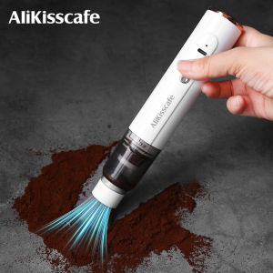 AliKisscafe Coffee Grounds Vacuum Cleaner Portable Grinder Remover Brush for Bar Car Desktop Barista Tools Espresso Accessories