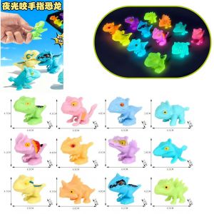 Đồ Chơi Khủng Long Phát Sáng Đồ Chơi Nhai Ngón Tay Khủng Long Nhỏ Đồ Chơi Động Vật Giao Tiếp Tương Tác Đồ Chơi Trẻ Em Đồ Chơi Nhựa