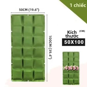Túi Trồng Cây Treo Tường Chậu Hoa Túi Trồng Cây Cho Vườn Nhà Chậu Trồng Cây Thẳng Đứng Cho Cây Mọng Nước Chậu Trồng Cây Trang Trí