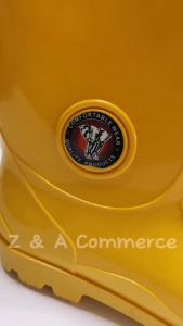 [ READY STOCK ] 2000L Cap Gaja Yello Rain Boot | Water Boots | Safety Boots | Kasut Air Getah |  Kasut Hujan | Hight Cut