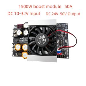 occkic | High Power 1500w 50a Dc-dc Boost Buck Converter Power Supply Module For Amplifier Board 15v-90v To 2.5v-72v Or 10-32v To 24v-50v