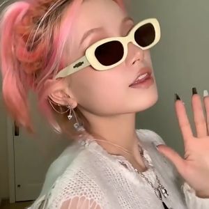 Ready Stock KL - Retro Korea Sunglasses/ Korea Small Oval Sunglasses Sunshade/ Kaca Mata Kecil