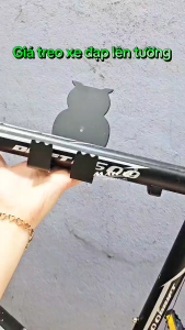 Giá đỡ xe đạp móc treo xe đạp trên tường chịu lực đến 100kg chất liệu hợp kim nhôm cao cấp tiết kiệm không gian nhà chất lượng cao KAVISOTA