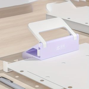 Multi-functional Double hole punch suitable for desktop organizing notebook file binding back-to-school office stationery