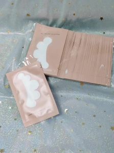 50/100/200 Pairs Cloud Shape Eyelash Extension Hydrogel Eye Patch Under Eye Pad Gel Paper Stickers Lash Lifting Makeup Tool