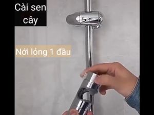 Cài sen cây cài ngang sen tắm cây cầm tay thanh cài sen cây cao cấp cài sen chỉnh 360 độ cho sen cây