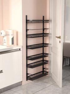 MENGBINFEN | Kitchen Multipurpose Over-Door Rack Shelf Spices Organizer