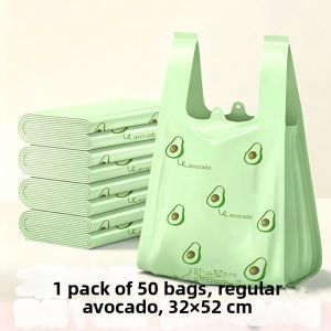 HENGSHU | Durable Transparent Smiling Face Plastic Tote Bag