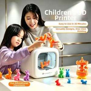QIAOPIGU | 3D Printer for Kids Small Home Use Birthday Gift