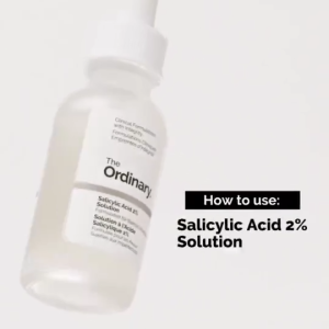 The Ordinary Salicylic Acid 2% Solution Exfoliating Facial Serum For Acne-Prone Skin Reduce Skin Congestion Unclog Pores Deep Cleansing Skin Care Liquid