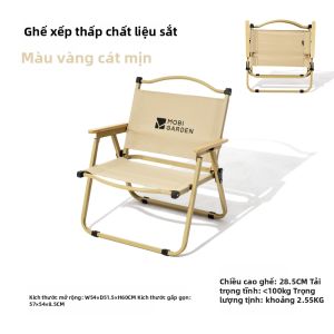 Mobi Garden | Ghế Ngoài Trời Bằng Nhôm Gấp Đựng Tiện Lợi