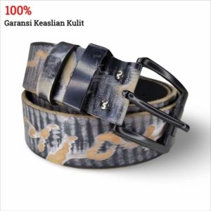 Sabuk Kulit Asli Ikat Pinggang Pria Kulit Estetik Gesper Pria Kulit