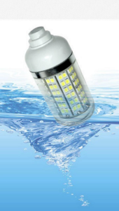 Super Bright Underwater Fishing Light LED Lamp Fish Magnet Attracts Tilapia Bangus Tuna Squid for Night Fishing Saltwater Freshwater Deep Sea Portable Rechargeable Battery Fish Finder