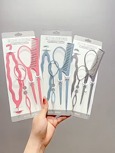 Sisir Styling Rambut Praktis Hair Tool Pembentuk Sanggul Kepang Wanita Aksesoris Rambut HS AR19
