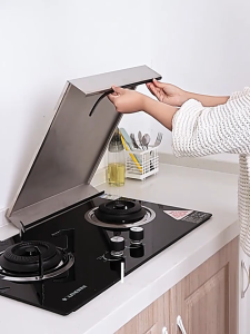 SG【Ready Stock】Stove rack HygieneMaster Stove Cover Antimicrobial Steel Easy Clean & Wall Shield Stove rack