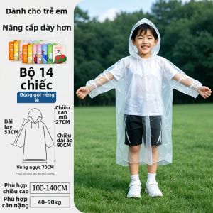 abeso | Áo Mưa Dành Cho Trẻ Em Có Thể Mang Theo & Tương Thích Với Ba Lô