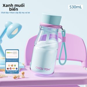 CHICU TOM | Cốc Có Dây Hút Dễ Thương Cho Phụ Nữ