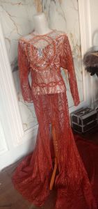 kebaya pengantin full payet