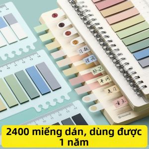 KABAXIONG | Stylish Pastel Colored Note Index Stickies PET