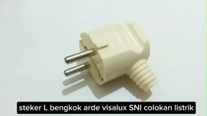 Steker L Arde Visalux & Steker Arde Bengkok Visalux SNI