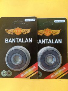 Paket murah 1 set bearing 6301  ( 2 pcs ). bearing roda belakang motor bebek Honda Yamaha Suzuki Kawasaki universal