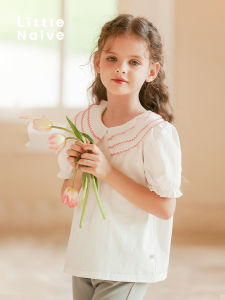 Little Naive | Sweet Ear-Flap Design Loose Summer T-Shirt