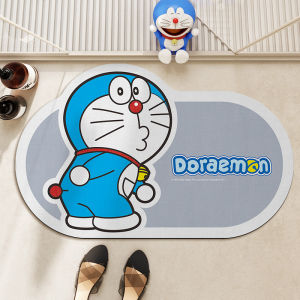 Dajiang (大江) | Cartoon Doraemon Absorbent Diatom Mud Oval Bath Mat