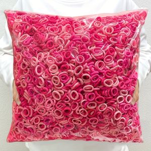 99/299/499/999 Pieces of Multi-Color Cute Elastic Hair Ties for Girls Hair Rope and Hair Accessories for Daily Wear
