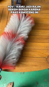 Kemoceng Sintetis Wig Alat Pembersih Sawah – Bulu Lembut & Pegangan Panjang