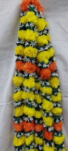 E0+18 Marigold Wall Door Wedding Pelamin Decoration Thoran