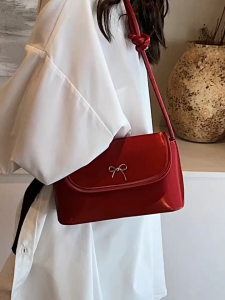 UISNMALL #S9269 High end handbag 2025 new trendy womens bag spring summer simple versatile commuting shoulder bag texture niche armpit bag