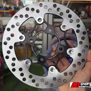 จานเบรคแต่ง ขนาด 220 มิล เท่าจานเดิม ใส่เวฟ 100ยูบ็อก/125r-s-บังลม