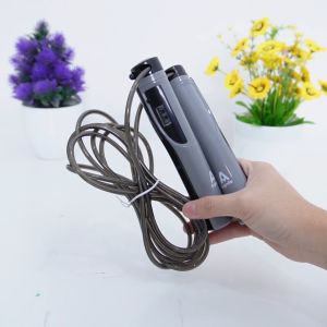 Agnite Jump Rope / Tali Skipping Lompat Tali Counter Hitung Panjang dapat Disesuaikan ER031-BK