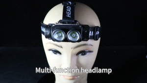 ASAFEE T170 Smart Motion Sensor LED Headlamp 800LM Dual LED White&Red Light Mode Memory Rechargeable Headlamp for Hiking